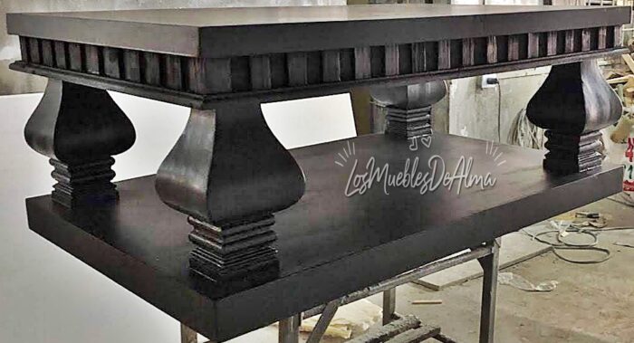 Mesa Ratona Restoration De 80X60 Con Faldon - Imagen 8