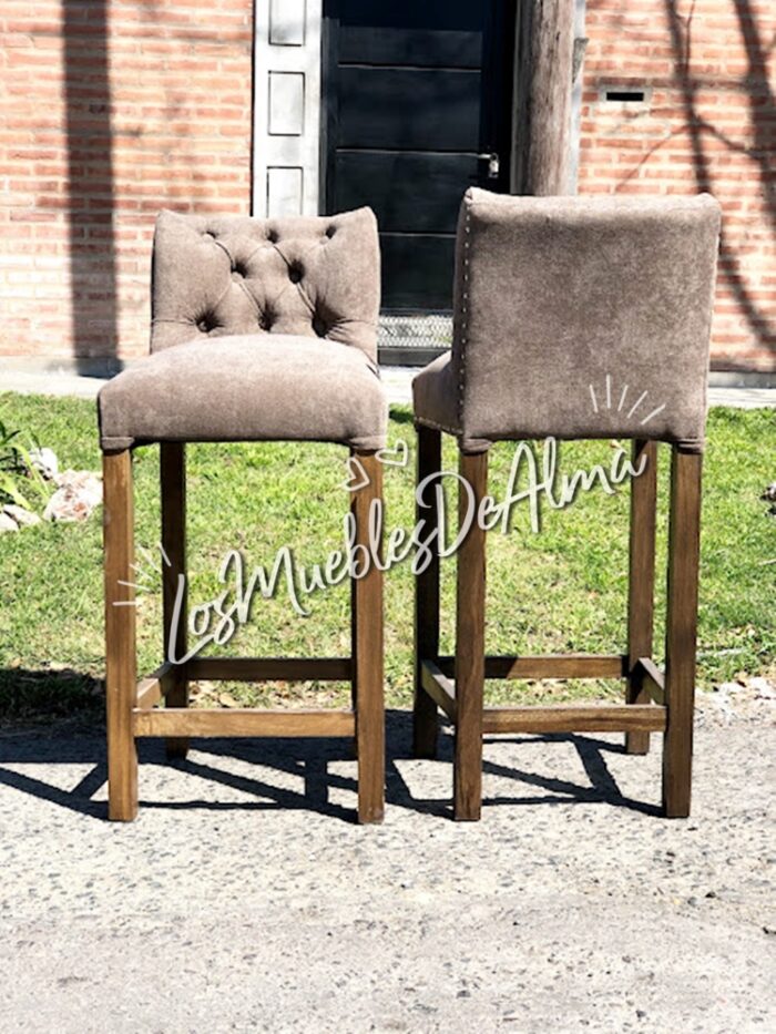 Banquetas Para Desayunadores Vestidas - Imagen 8